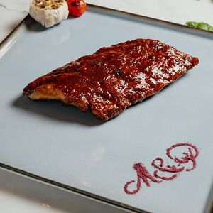 Свиные ребра барбекю