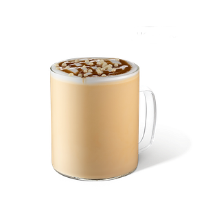 Латте Макадамия с Соленой Карамелью