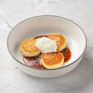 Сырники с солёной и взрывной карамелью