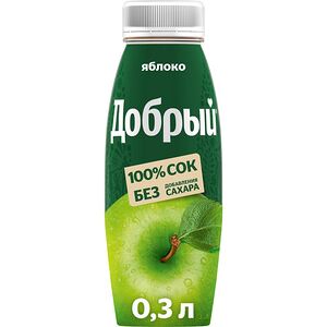 Сок яблочный 0,33