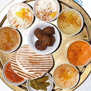 Сет израильских мезе