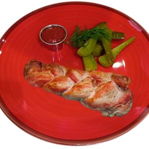 Запеченная в беконе Вырезка свиная