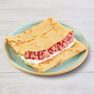 Блин с ветчиной и сыром 