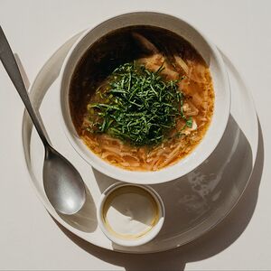 Щи из зелёной рассады