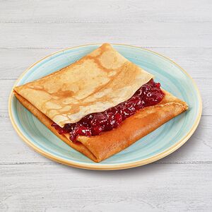 Блин с вишней