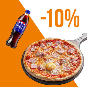 Карбонара и Evervess-кола