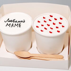 Десерт Торт в стакане «Любимой маме» 