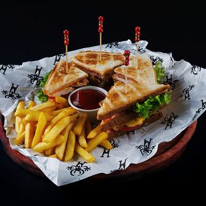 Клаб-сэндвич с курицей