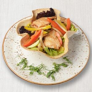 Салат Теплый огонек