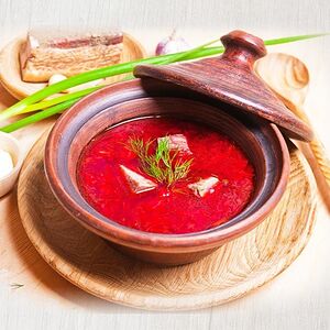 Борщ красный