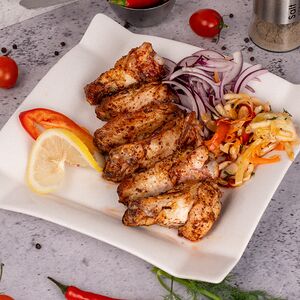 Крылышки куриные на мангале