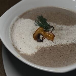 Крем-суп грибной