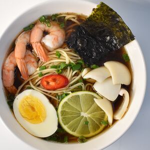 Рамен креветка/кальмар