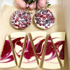 Фруктовые чизкейки с тарталетками