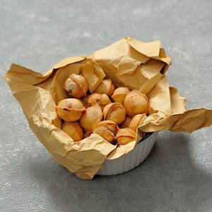 Жареные пельмени