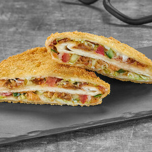 Кесадилья с лососем