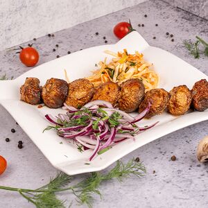 Шашлык из шампиньонов 