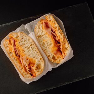 Хлеббер ветчина сыр