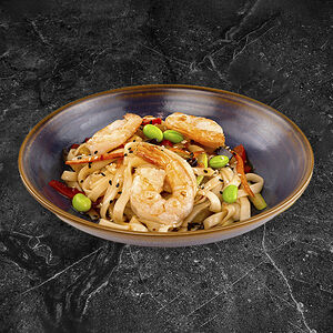 Удон с креветкой