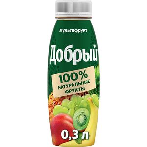 Сок мультифрукт 0,33