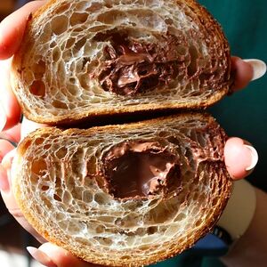 Круассан Нутелла