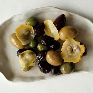 Вяленые оливки