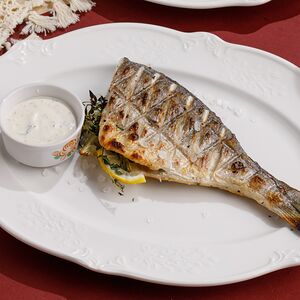 Дорадо на гриле