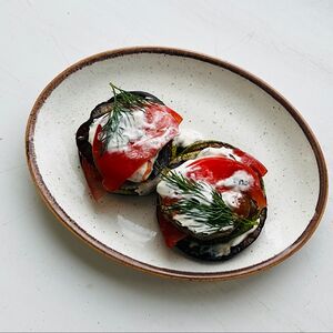 Закуска из баклажана и кабачка