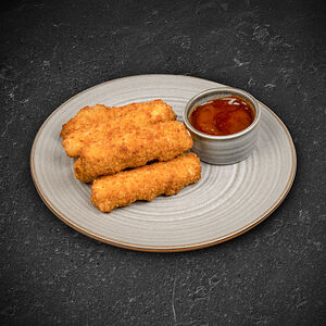 Жареный сыр моцарелла