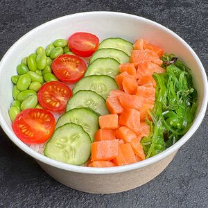 Поке с лососем