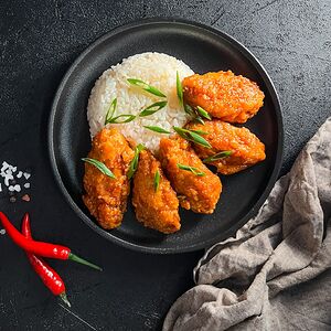 Закуска Крылья в соусе