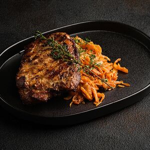 Свинина, жаренная на гриле