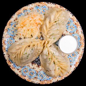 Манты с говядиной