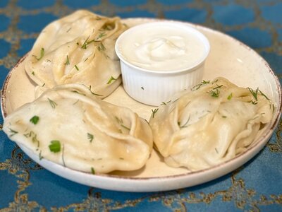 Манты Микс на пару