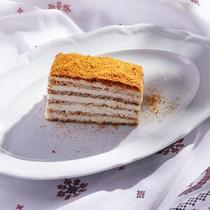 Медовик с гречишным медом