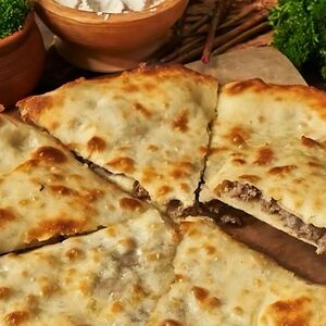 Кубдари с мясом 