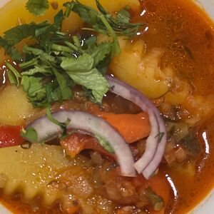 Соус овощной с картофелем 