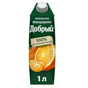  Сок Добрый Апельсин-мандарин