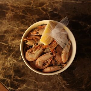 Ароматные креветки