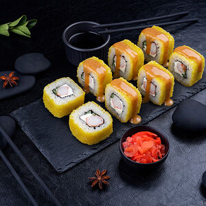 Жареный ролл ФилаТепо с креветкой