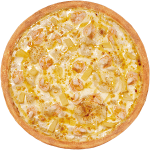 Пицца Ямайка с креветками (21 см)