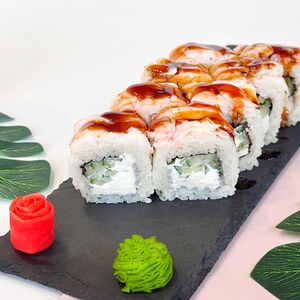 Роллы Филадельфия Лайт с креветкой 