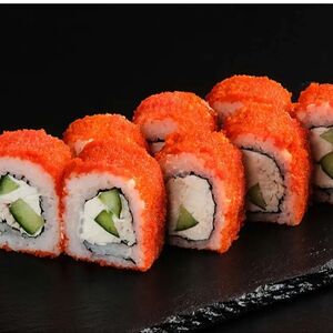 Ролл Калифорния с креветкой 