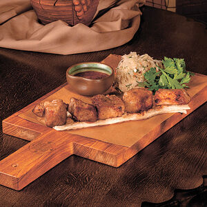 Шашлык из свиной шеи