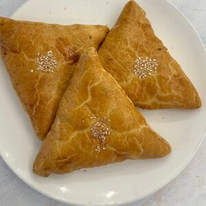 Самса с курицей и картошкой 