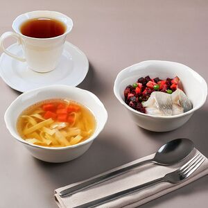 Обед №1: Салат + суп + напиток