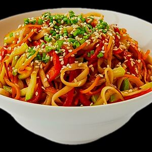 Удон с овощами