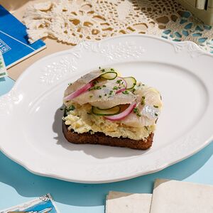 Бутерброд  с сельдью