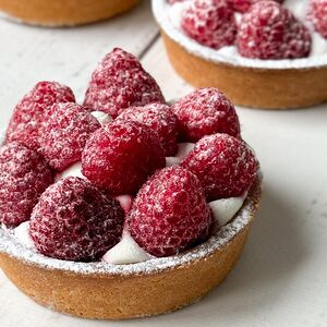 Тарталетка малиновая