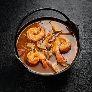 Տոմ Յամ մանրածովախեցգետնով